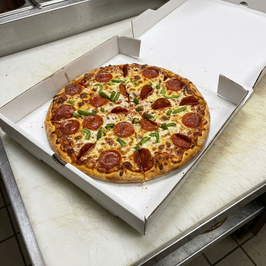 1 Medium Pizza with 2 Toppings