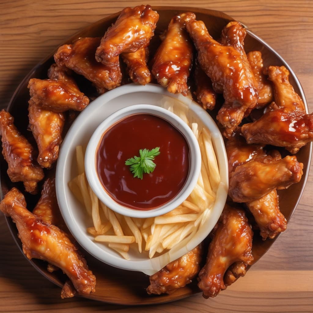 Poutine Super Wings & Wedges (10 pcs)